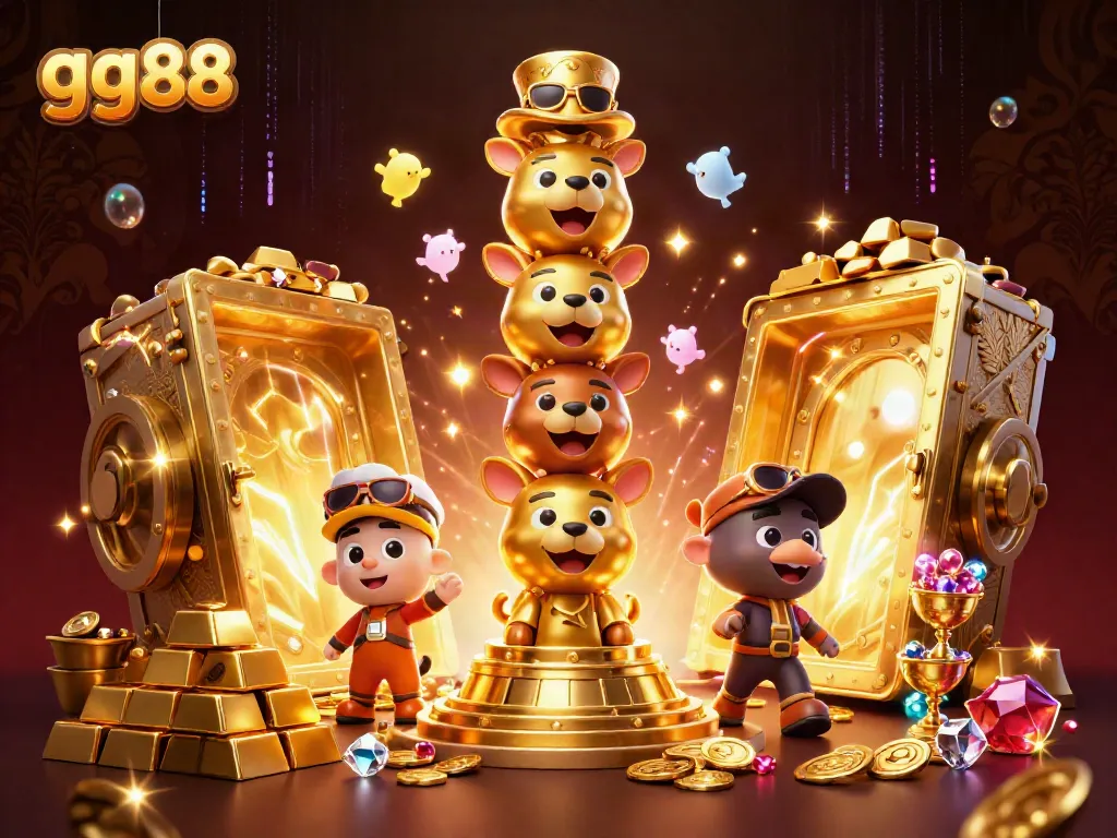 Experience thrilling gameplay and exciting rewards at gg88, featuring vibrant casino elements and dynamic visuals.