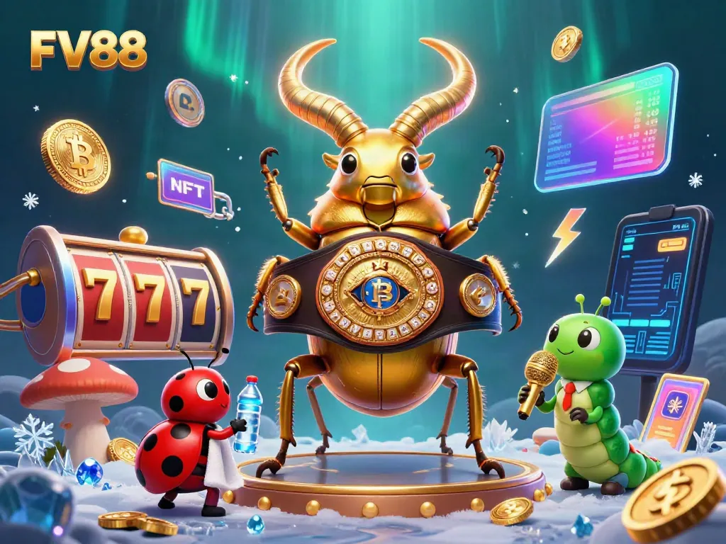 Engage with rich FV88 gaming experiences featuring dynamic characters and vibrant casino elements