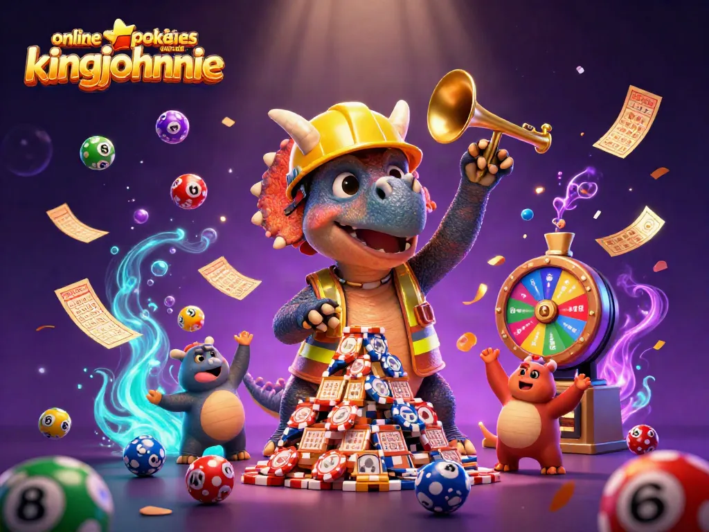 Experience the thrill of online pokies Australia King Johnnie with vibrant 3D characters celebrating big wins!